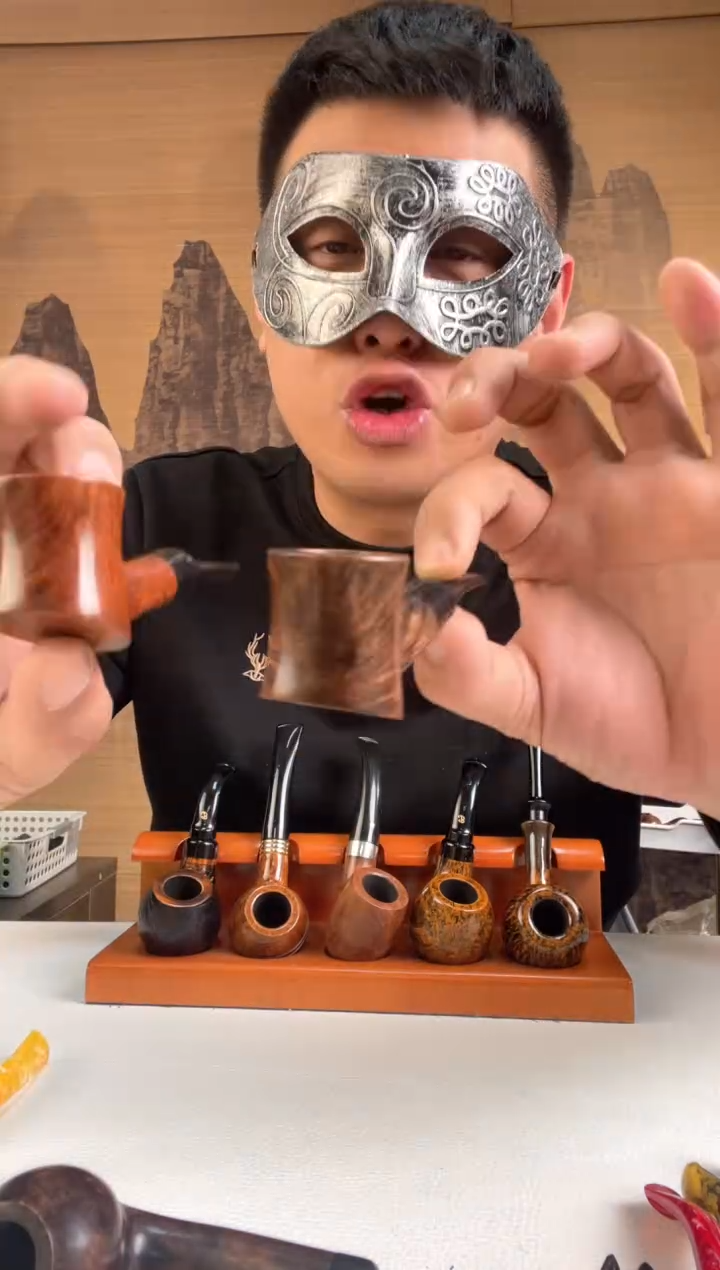石楠木纯手工意大利石楠木烟斗