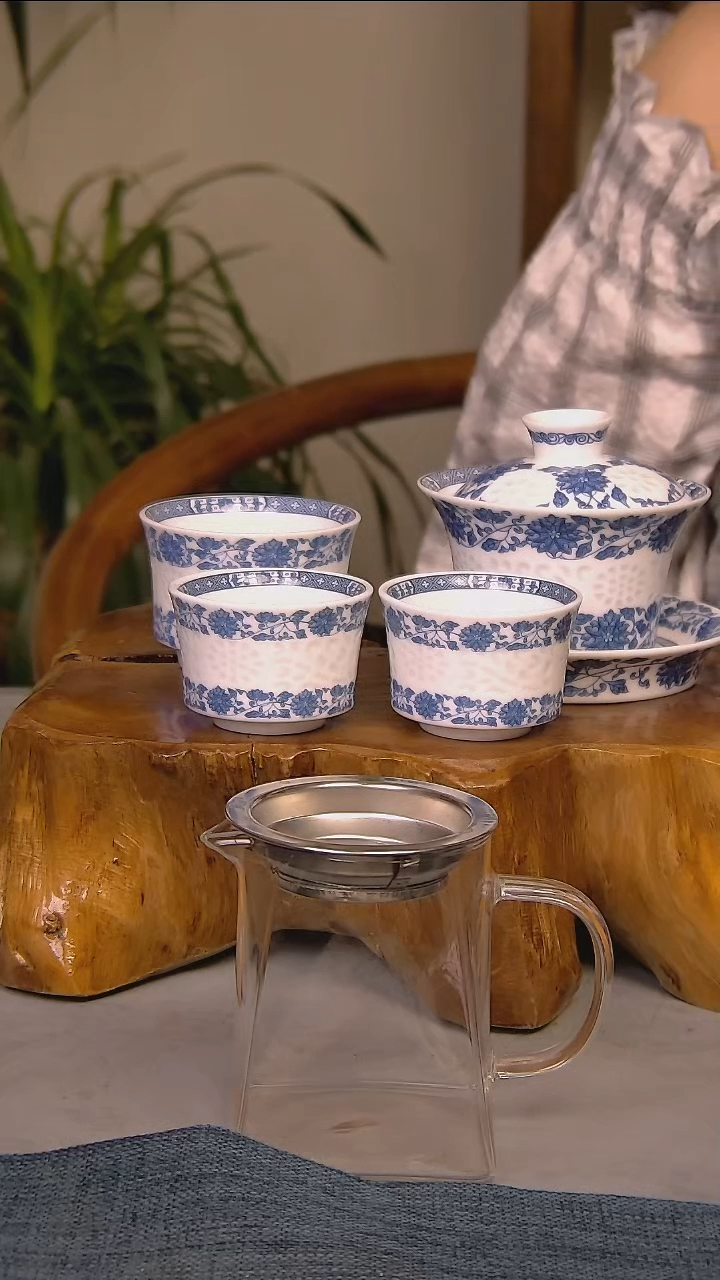 简装家用款5件套 陶瓷家用茶具系列