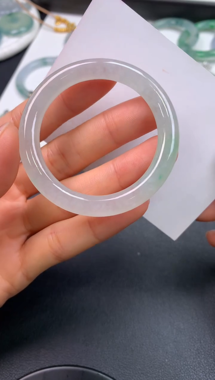 未镶嵌定制翡翠0567948786（42*6*7）