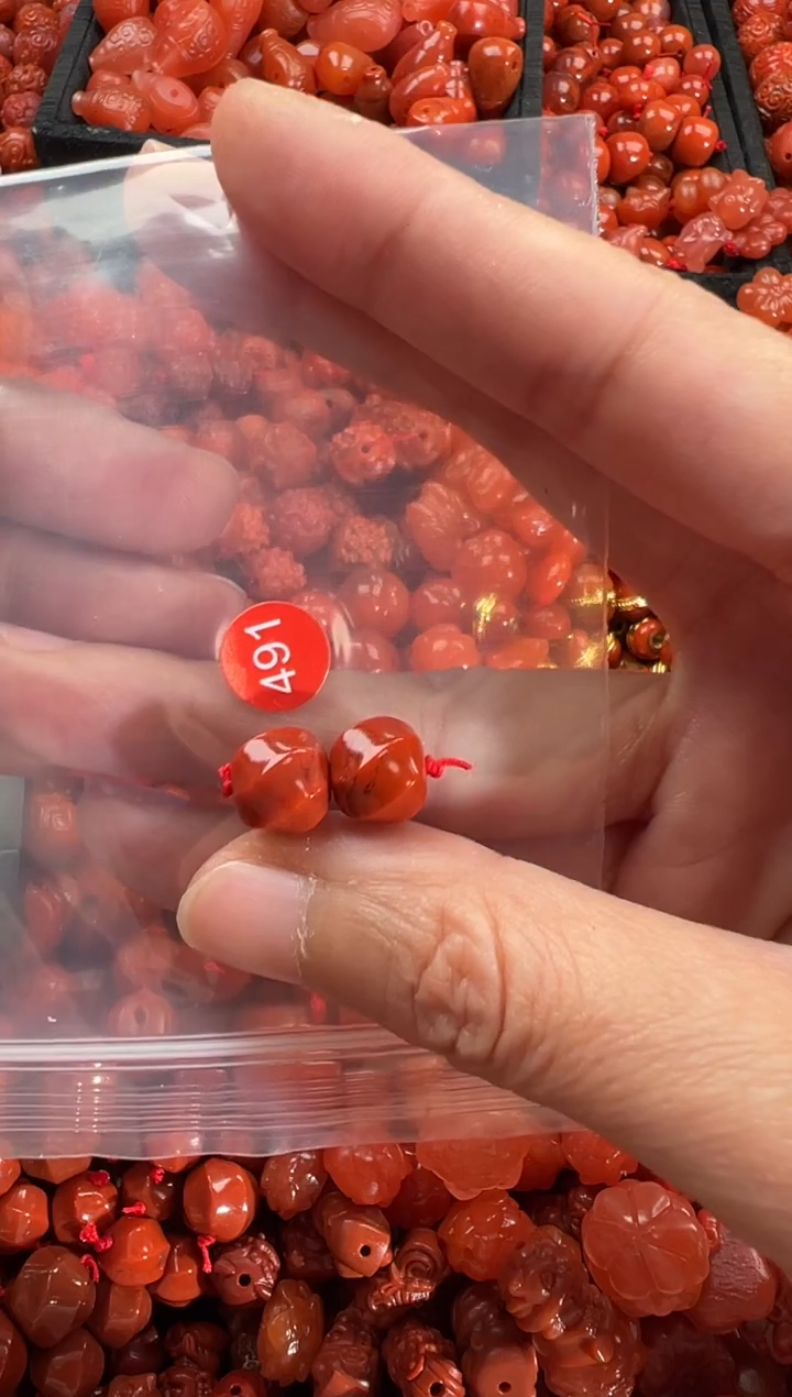【闪购商品】南红玛瑙颈饰未镶嵌4