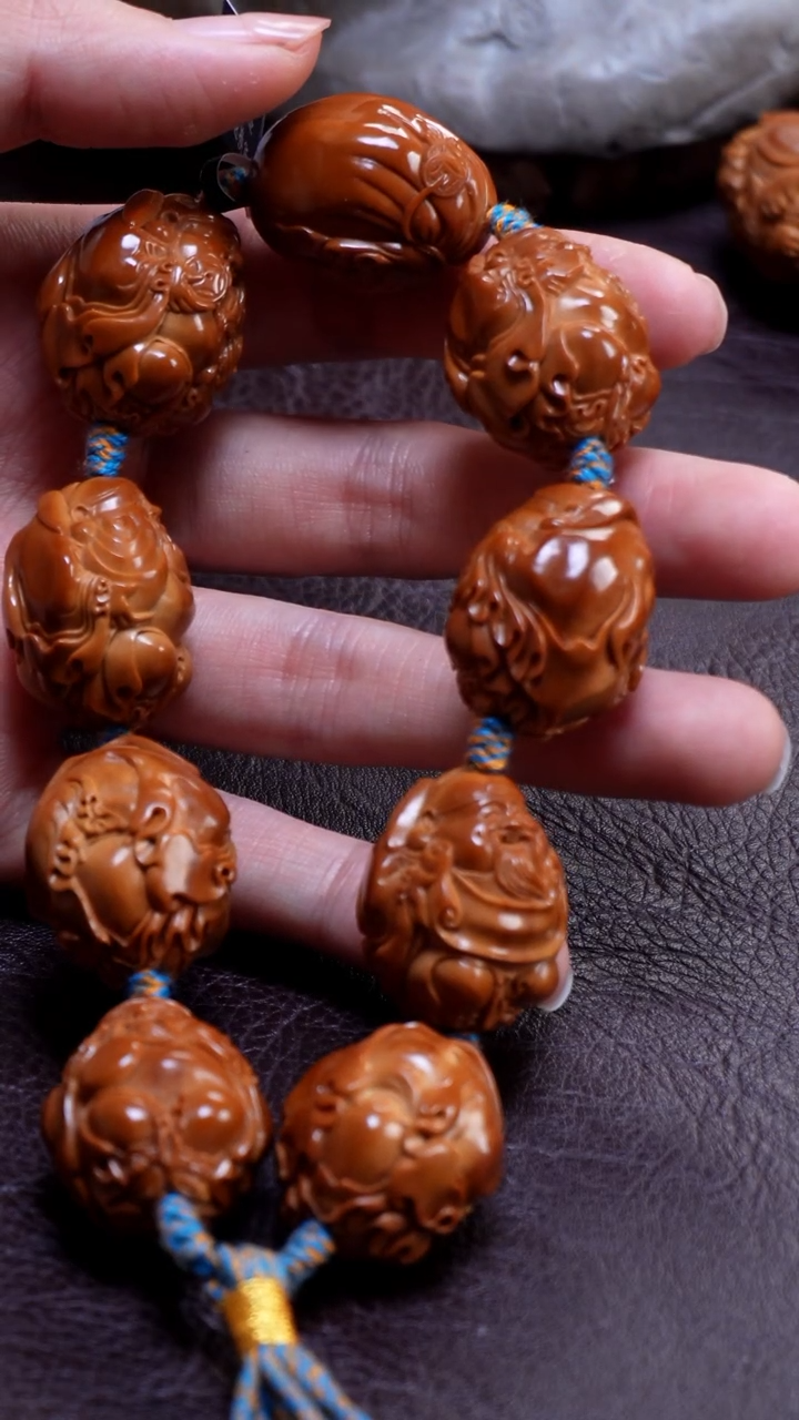 橄榄核手串/手链皇陵财神
