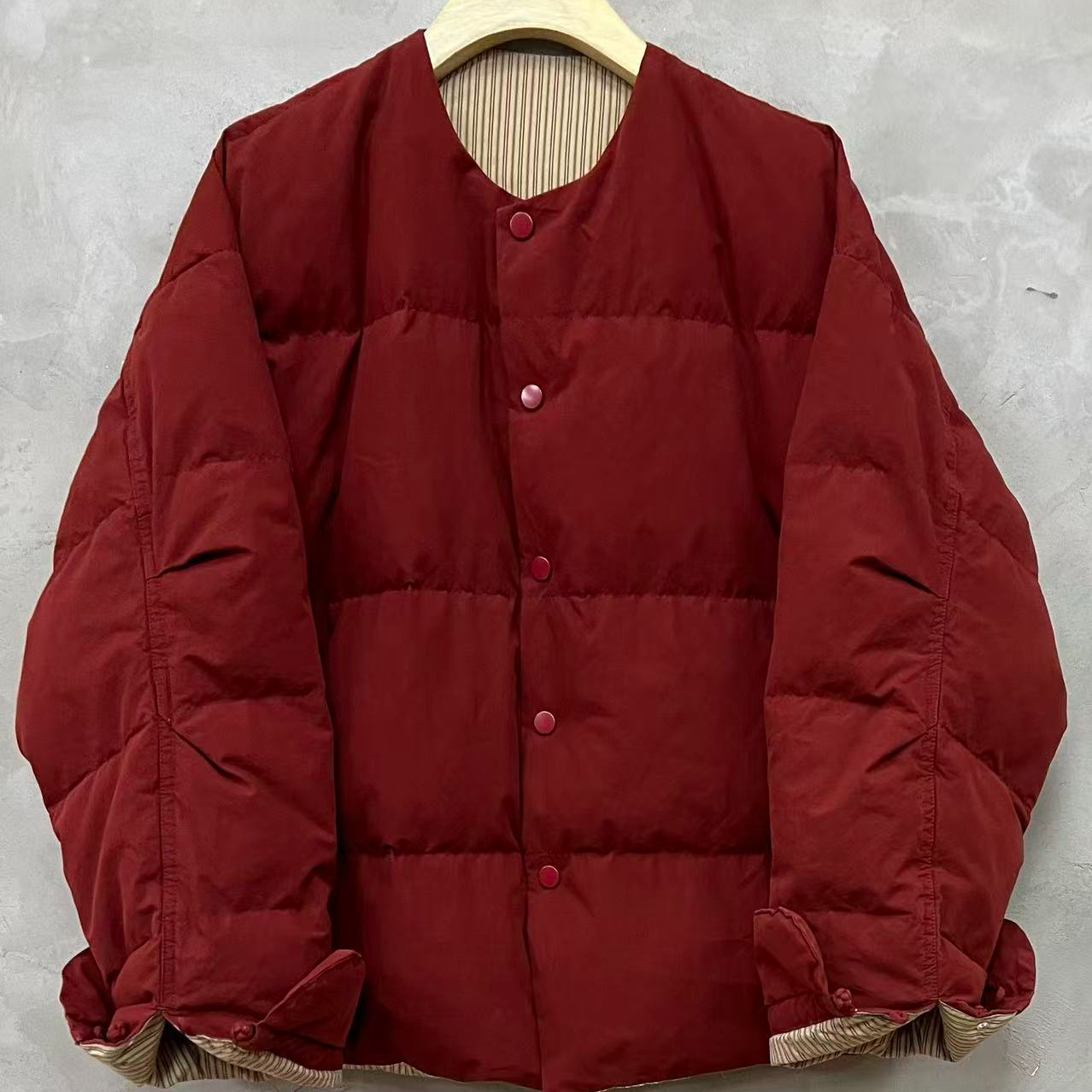 西子分享 7371 古蘭木 休闲时尚 圆领【羽绒服】90白鸭绒 146.3g