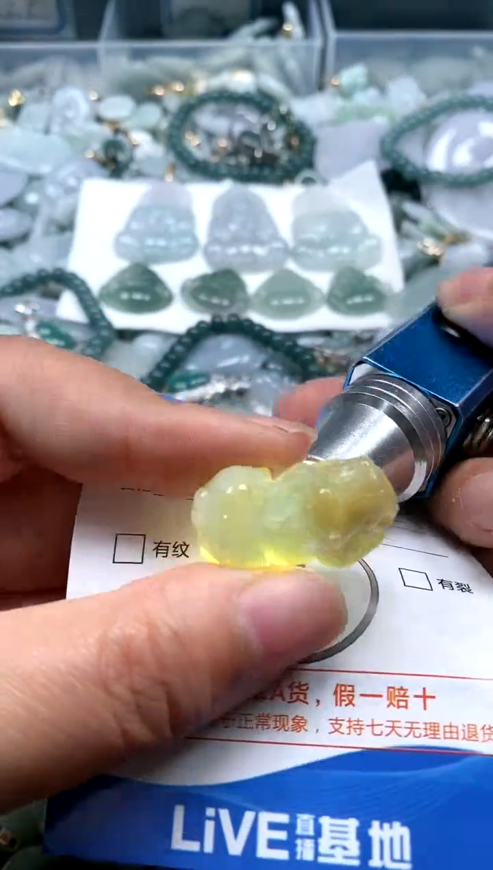 【闪购商品】翡翠颈饰未镶嵌闪购商品0191828