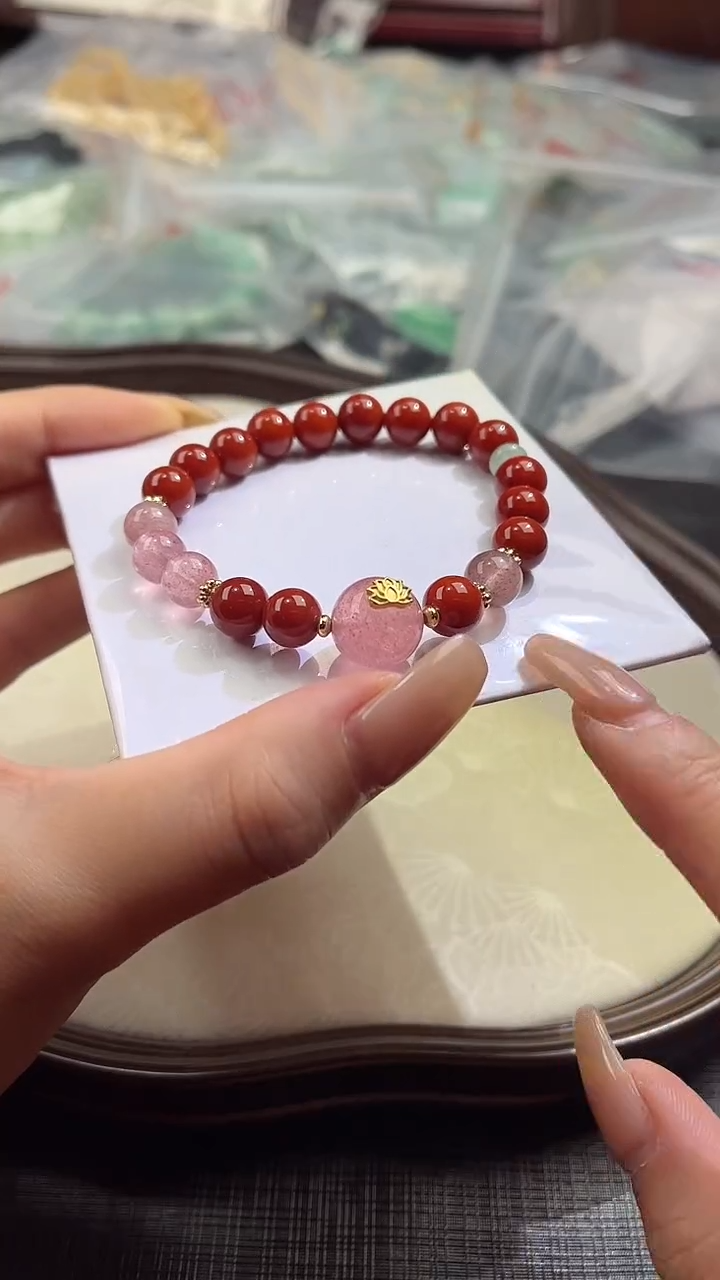 【闪购商品】南红玛瑙颈饰未镶嵌100636844