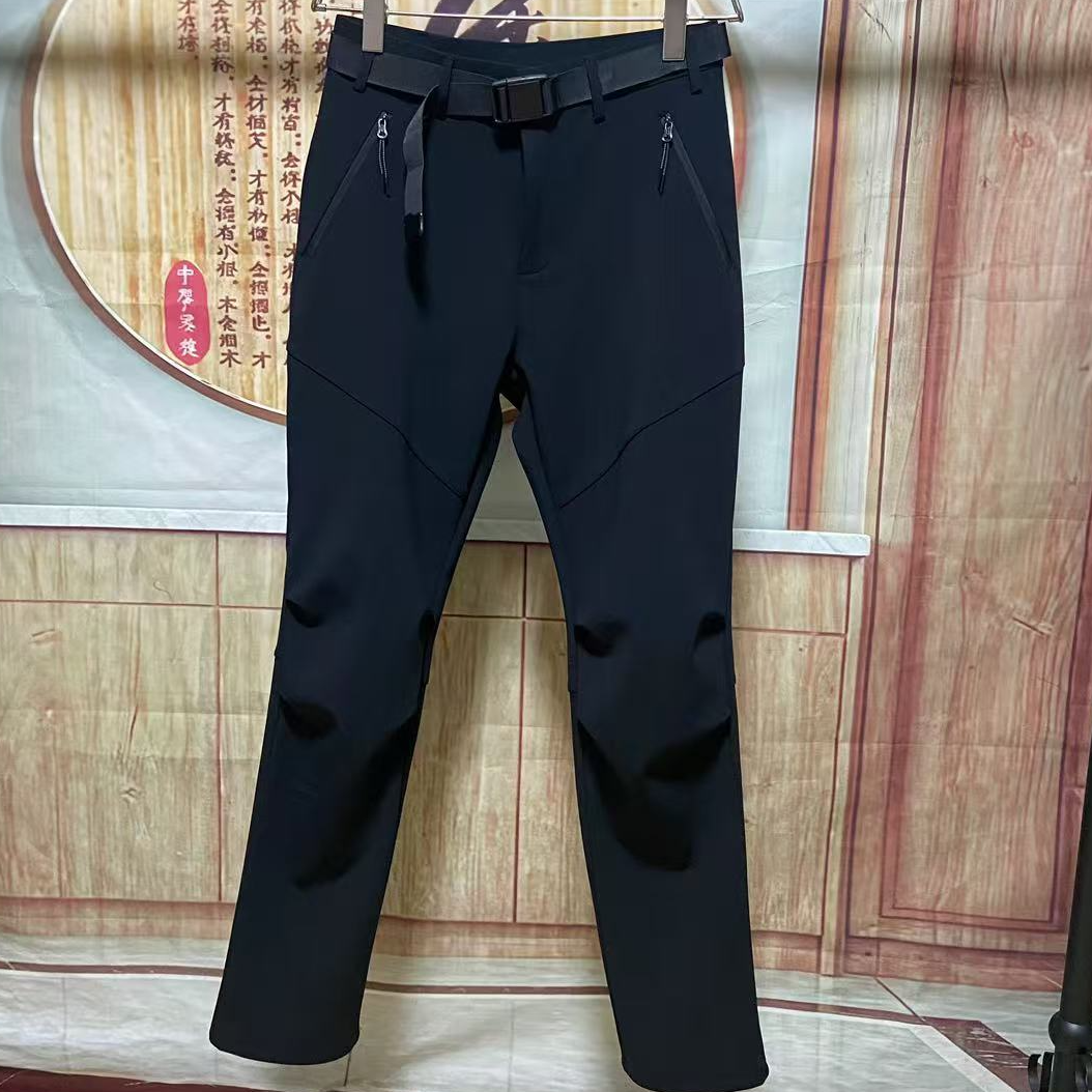 春秋男士软壳户外防风防水透气徒步登山运动弹力男裤休闲百搭