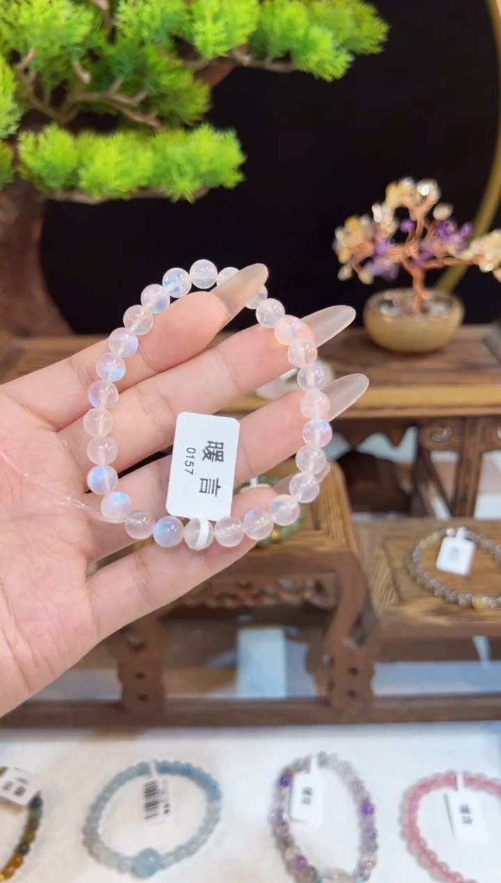 手链未镶嵌长石@@手饰