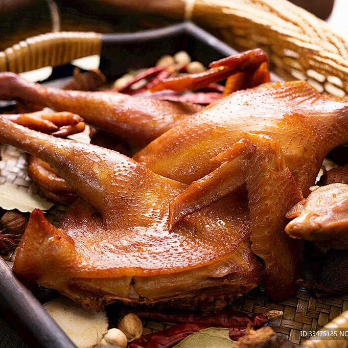 潍坊老味道风干鸡小公鸡3大只顺丰送到家