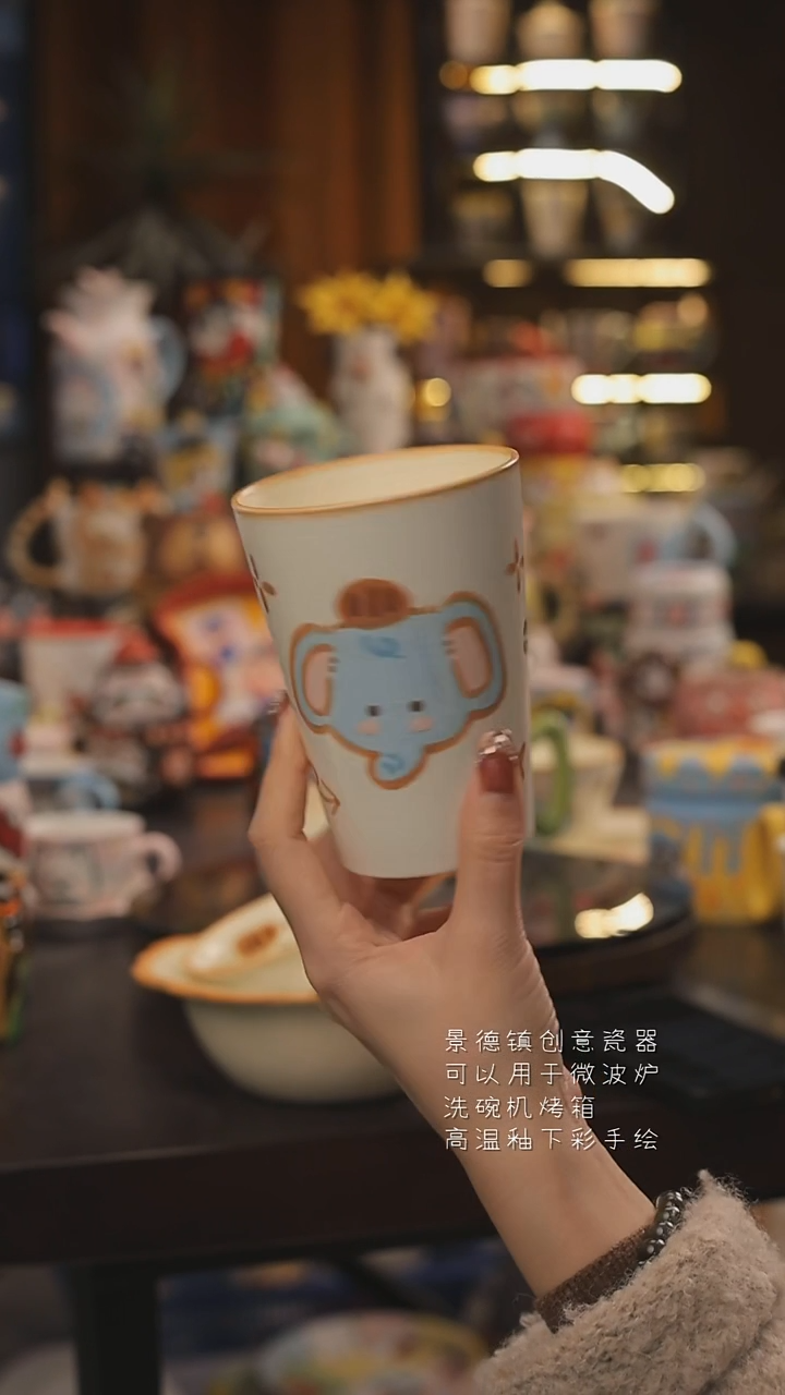 景德镇釉下彩绘设计师款式陶瓷