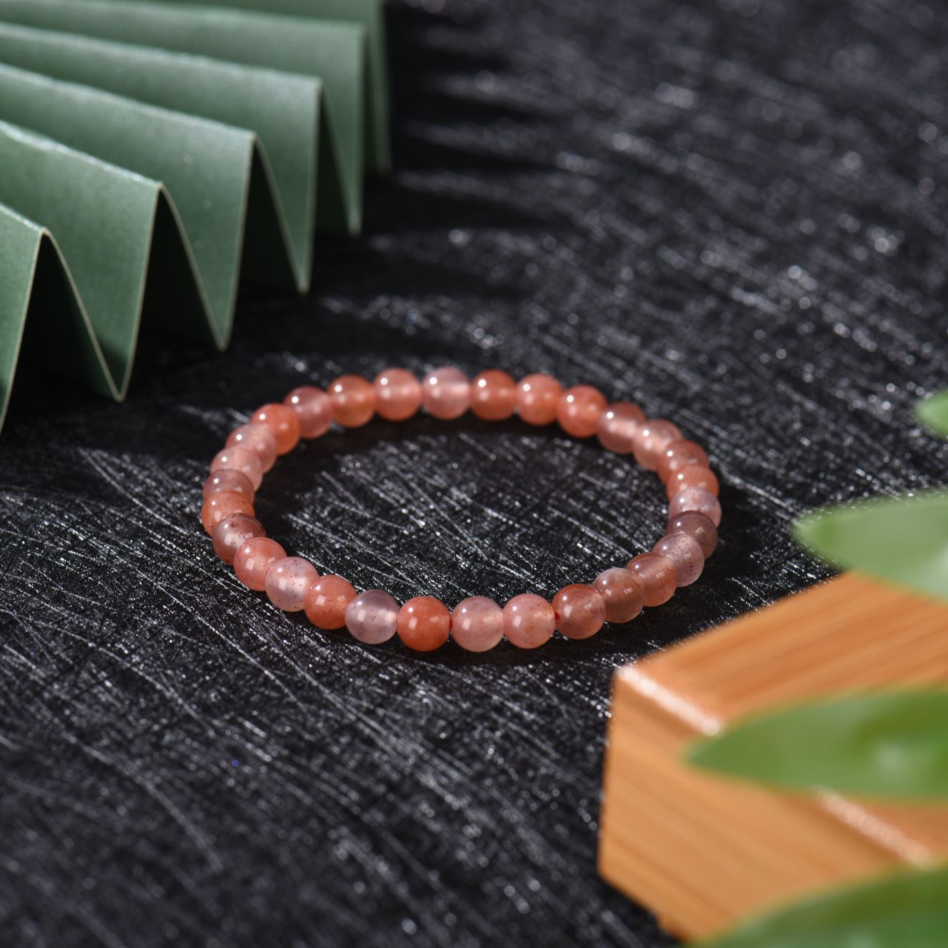 0优化无胶无裂原矿南红手串卡PT-6mm多样性发货