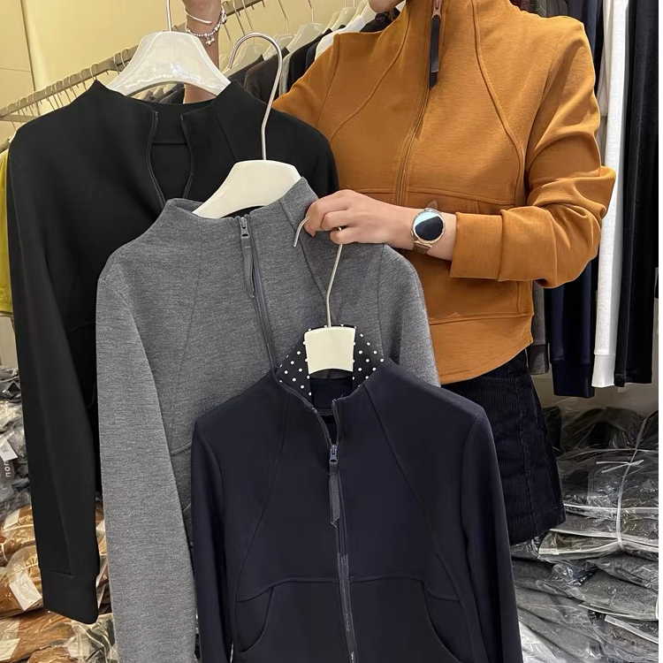 5903欧货立领拉链开衫卫衣女2025年秋冬新款加厚修身显瘦休闲外套