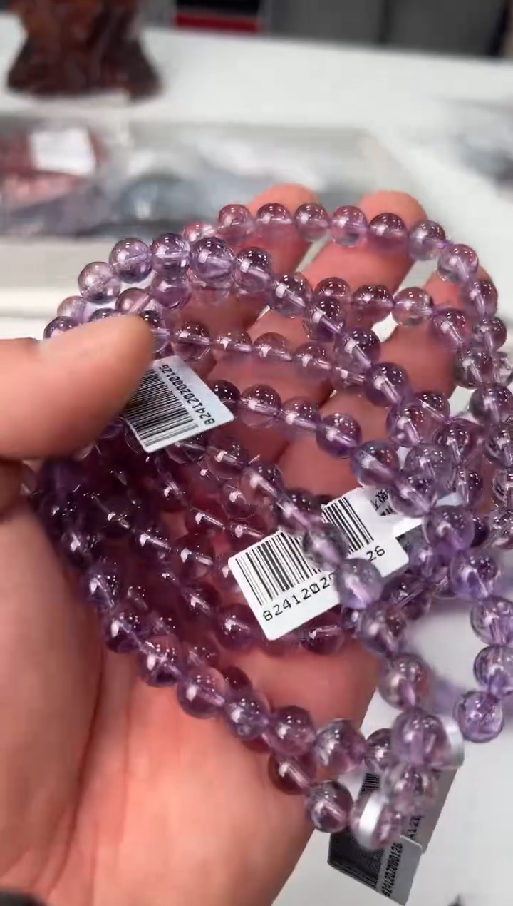 【闪购商品】水晶手链未镶嵌XL3232约7mm多样性发一件