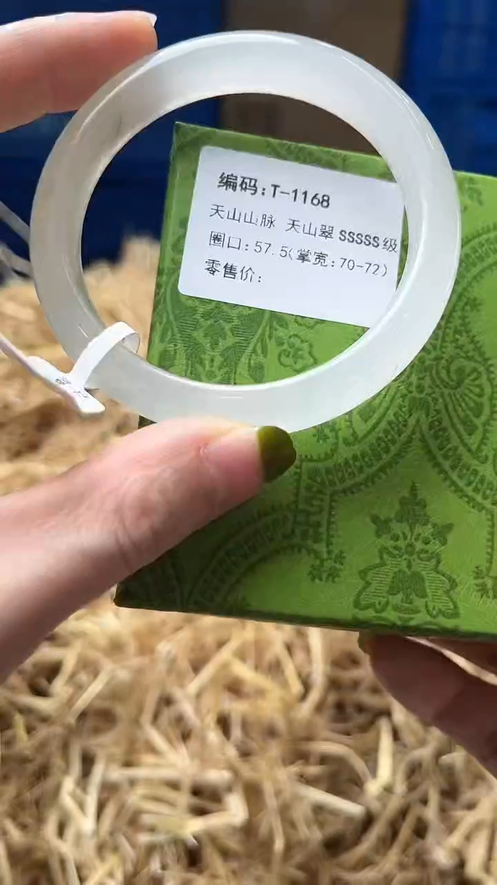 未镶嵌手镯石英质玉T1168