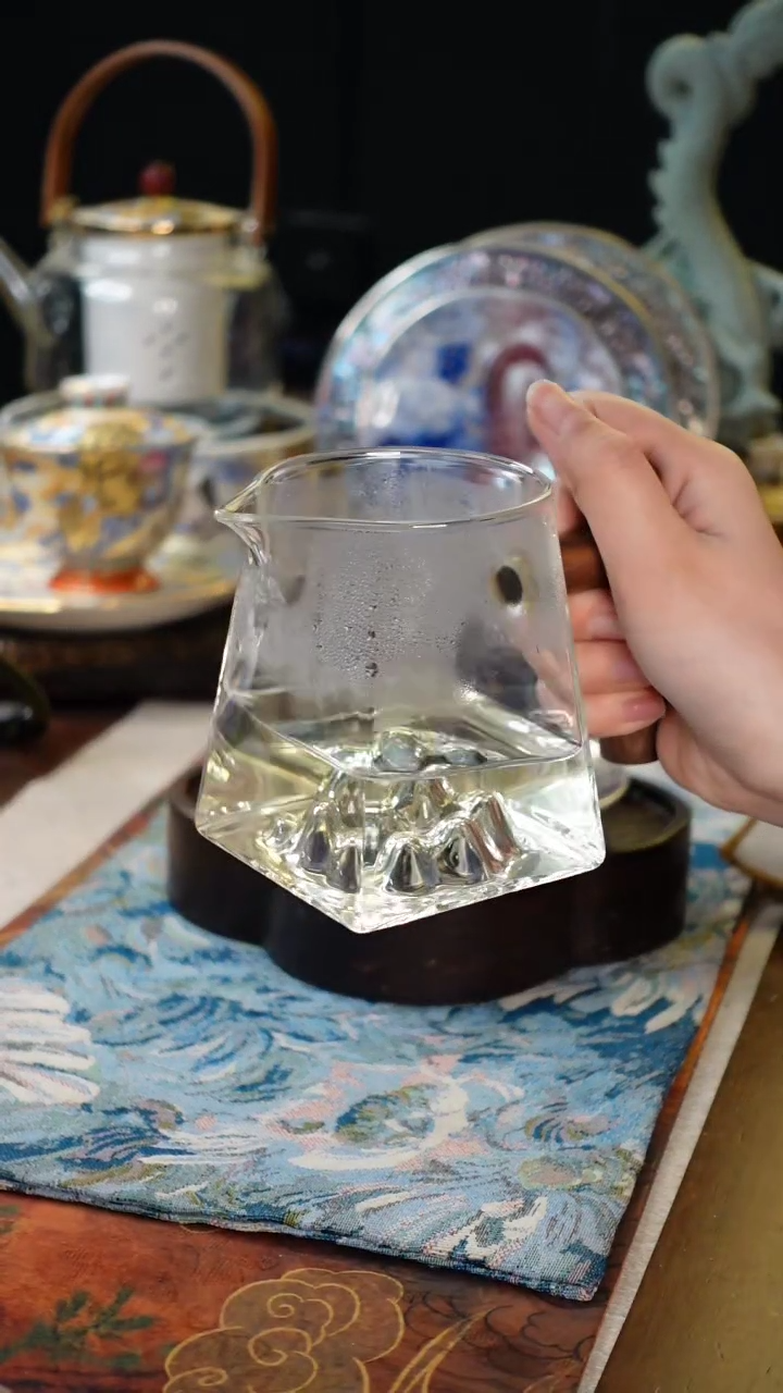 【闪购商品】玻璃观山公道杯玻璃