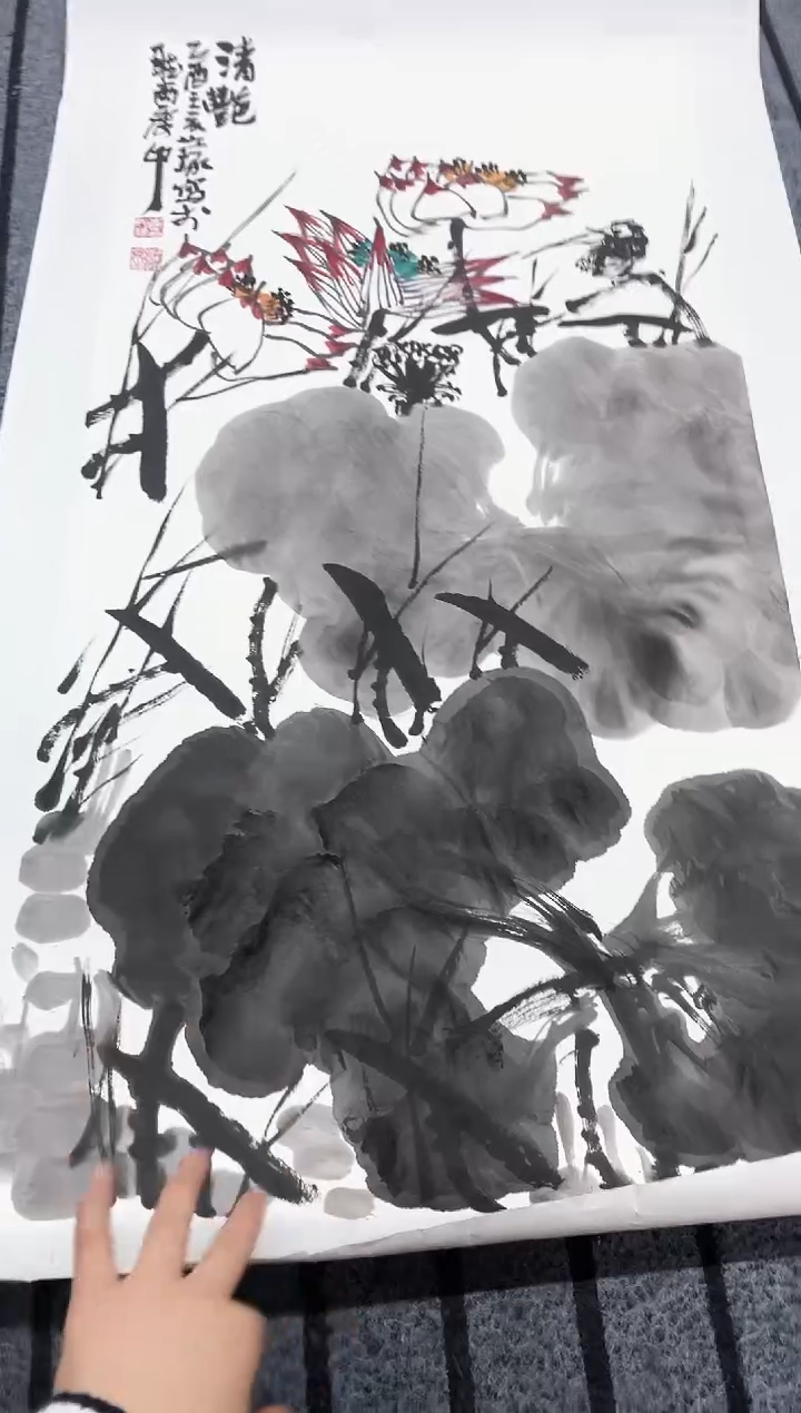 精品国画花鸟作品