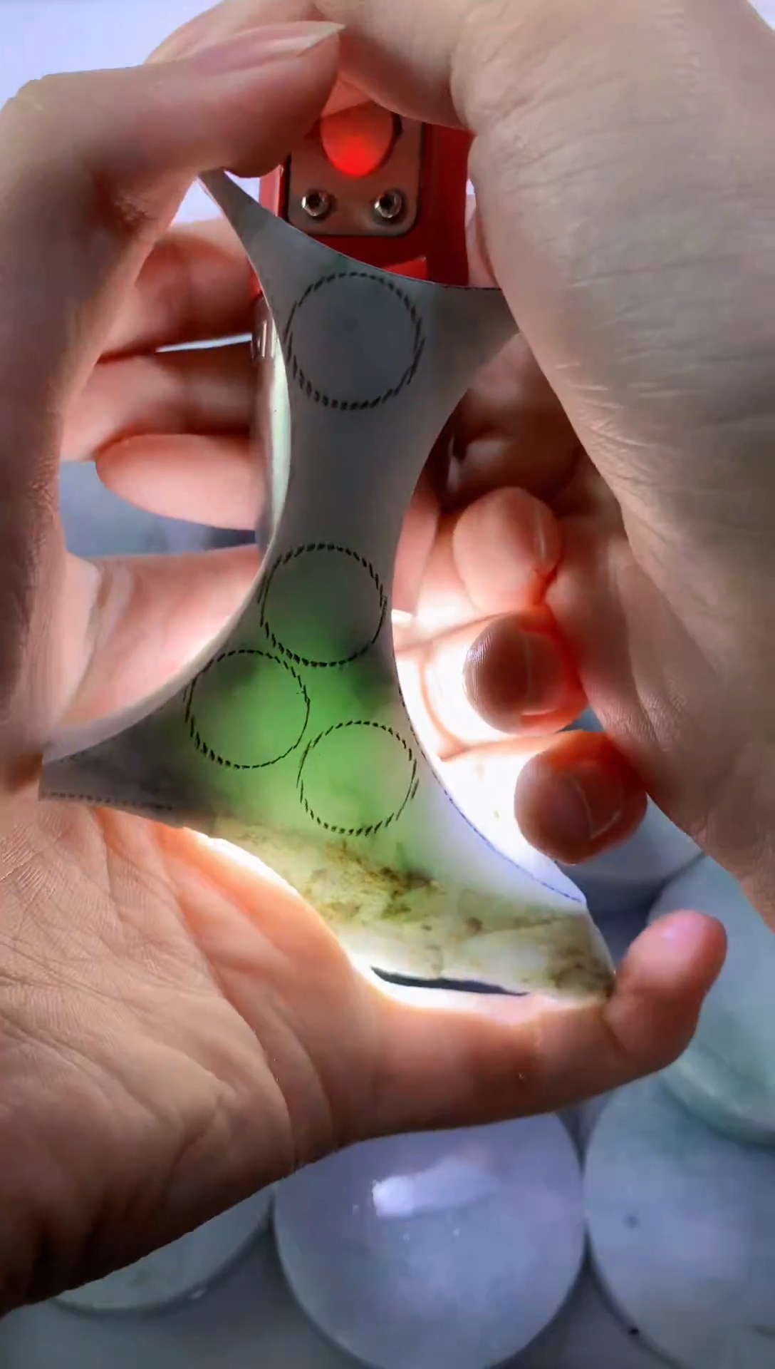 未镶嵌裸石翡翠天然缅甸翡翠FC581