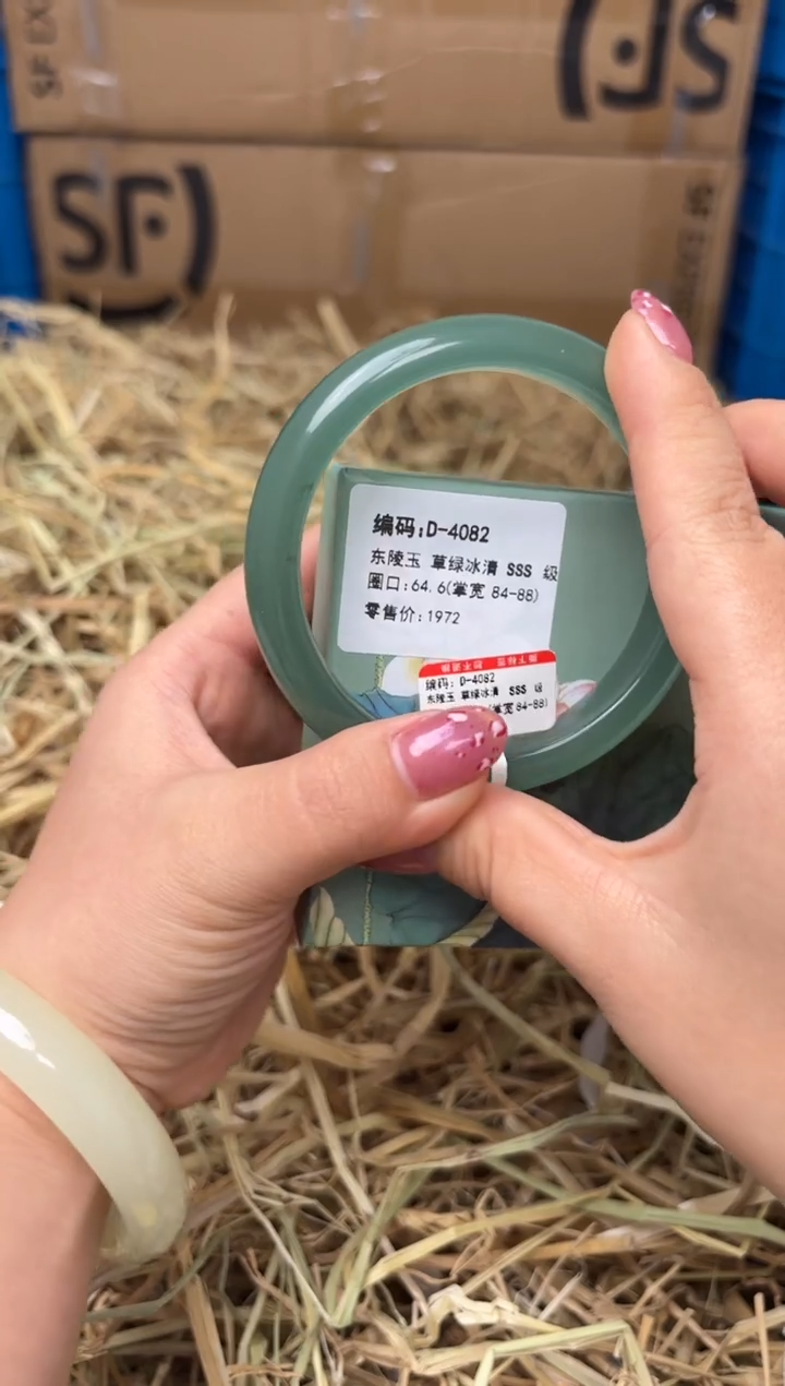 未镶嵌手镯石英质玉D-4082