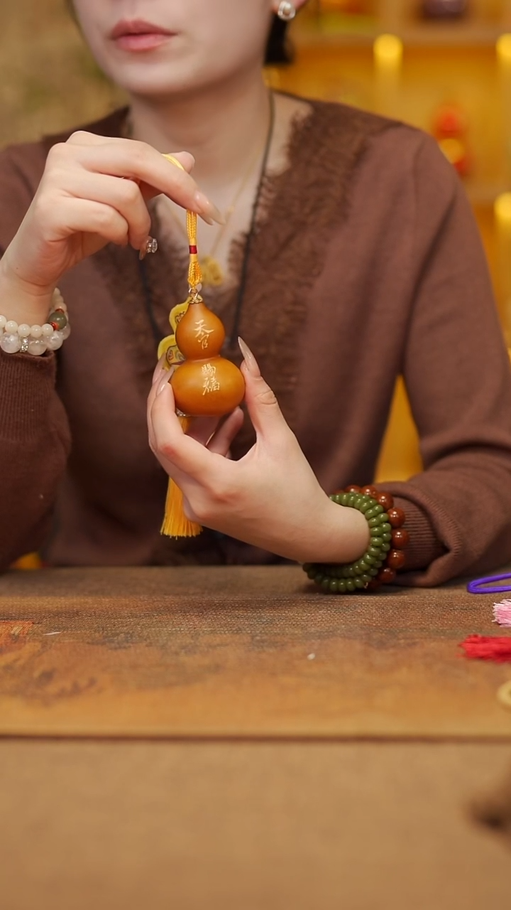 【闪购商品】63宴禾堂天然漆艺小葫芦--58