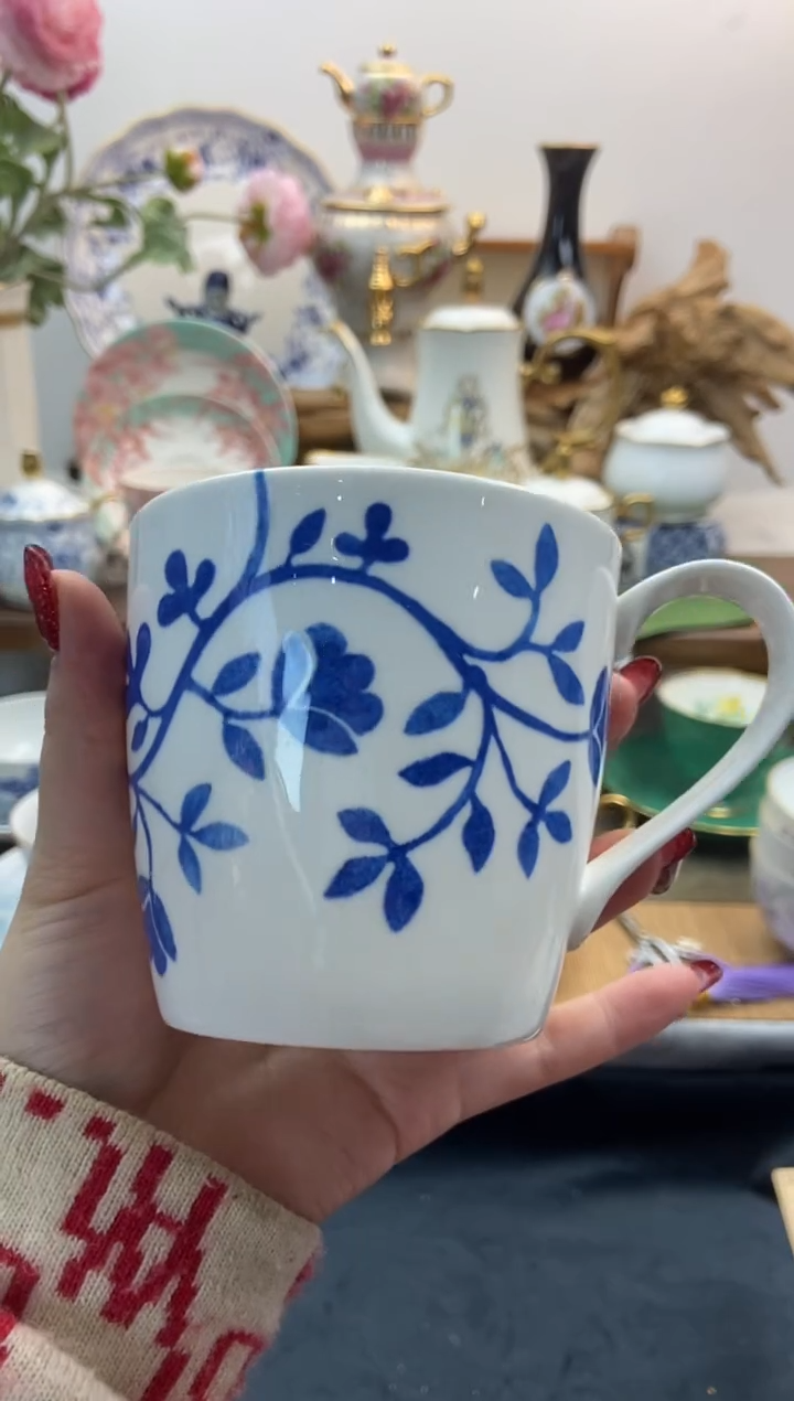 瓷片全新瑞典马克杯谨慎参拍，防伪帖撕毁无售后