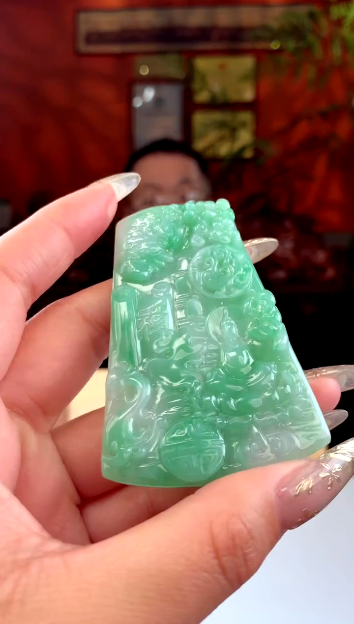 【闪购商品】定制翡翠未镶嵌天然A货翡翠（拍一发一）