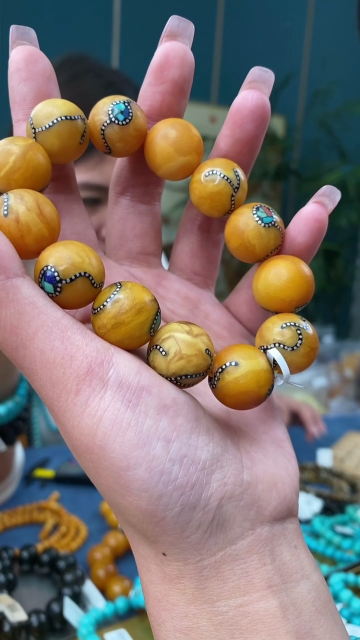 【闪购商品】琥珀裸石未镶嵌2/10-GM-#179