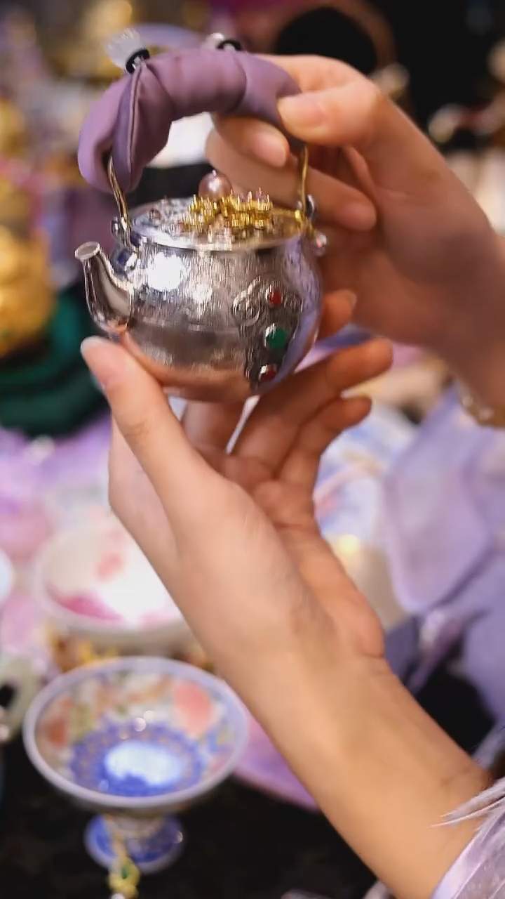 【闪购商品】摆件山怂阿卿直播@@hc0066+壶帽+提溜