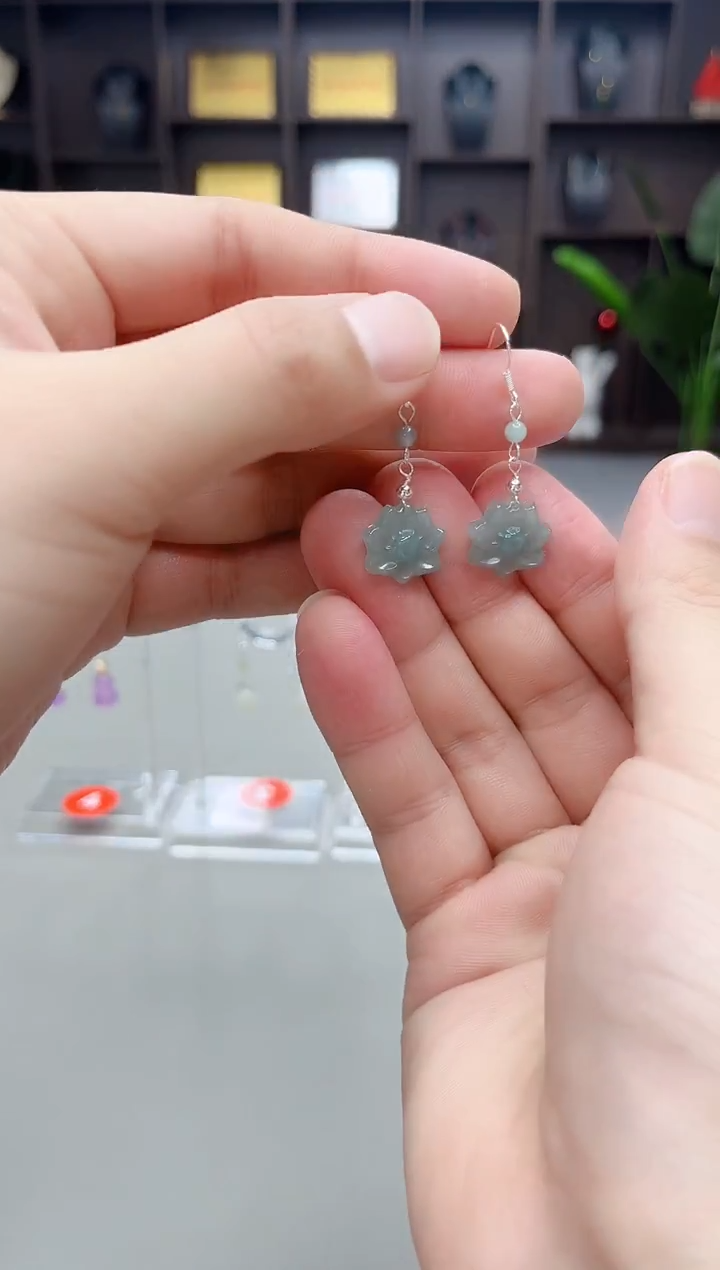 未镶嵌翡翠耳饰X06
