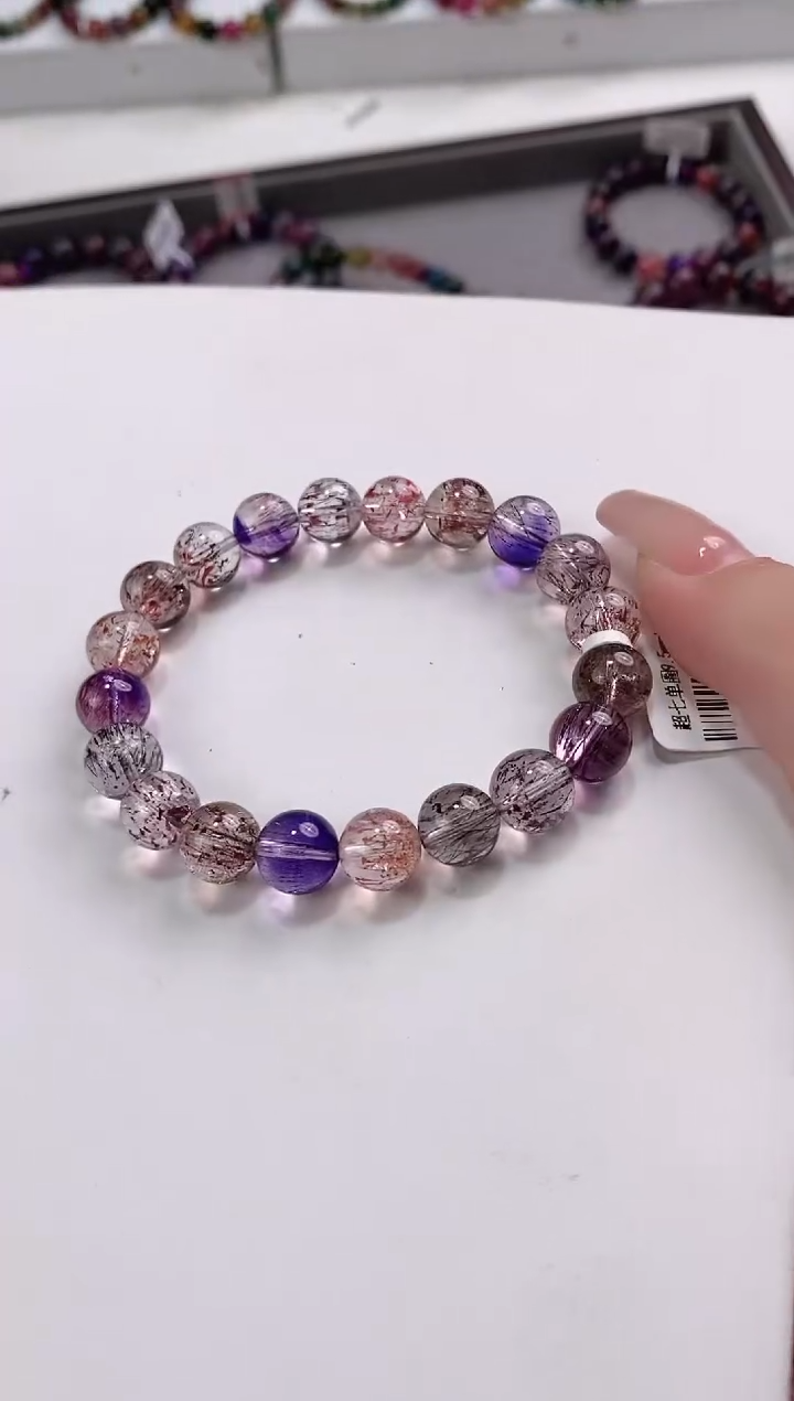 【闪购商品】水晶超七单圈9.5*未镶嵌多人多样性发其一