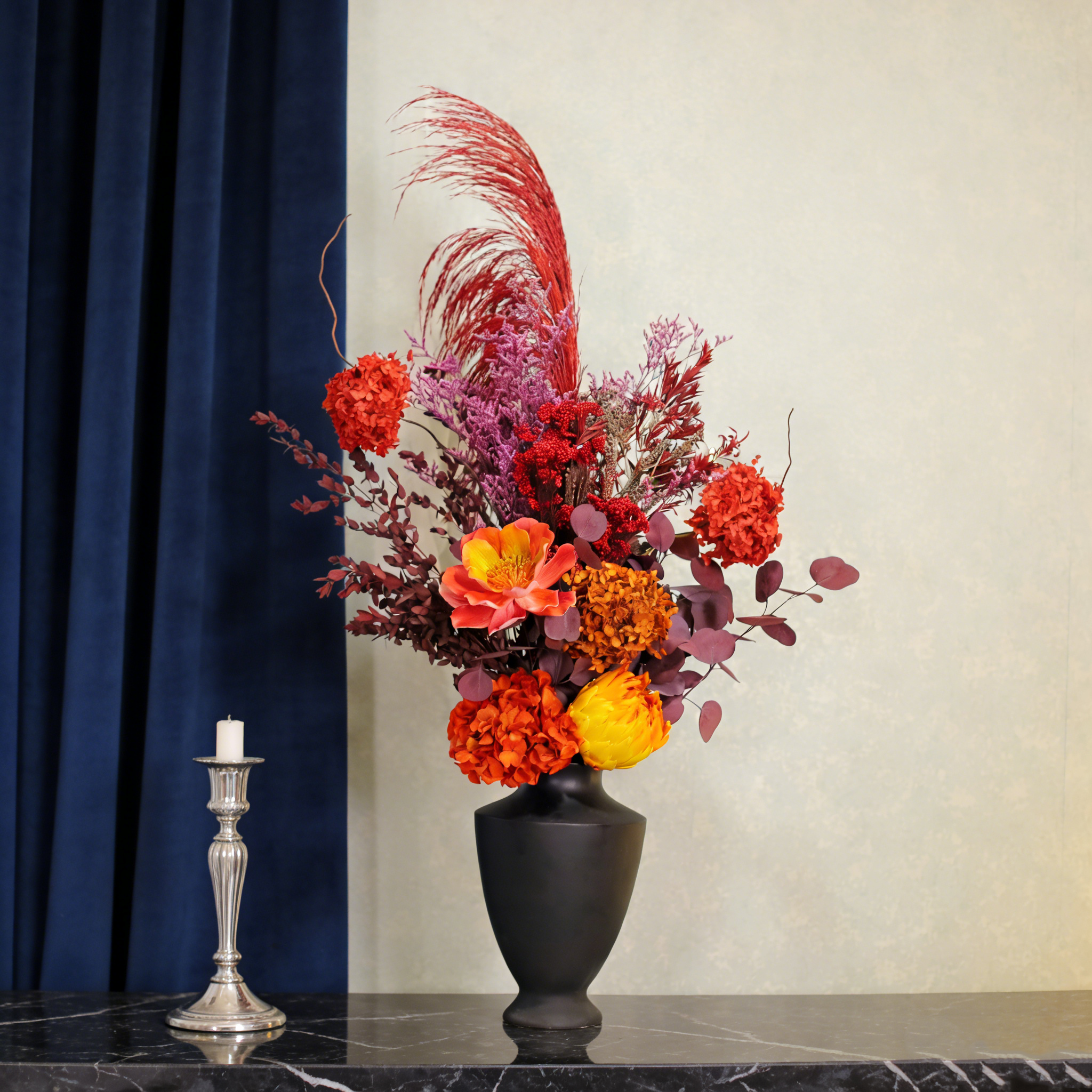 Klein·红鸳·红火热闹款客厅摆件