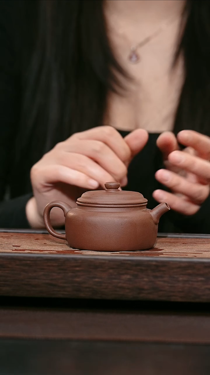 茶壶紫砂原矿紫砂壶   德中  140cc  