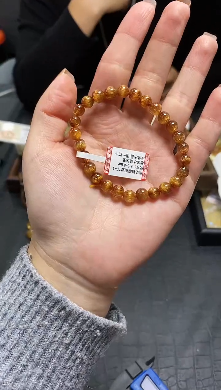 未镶嵌手串水晶手串755