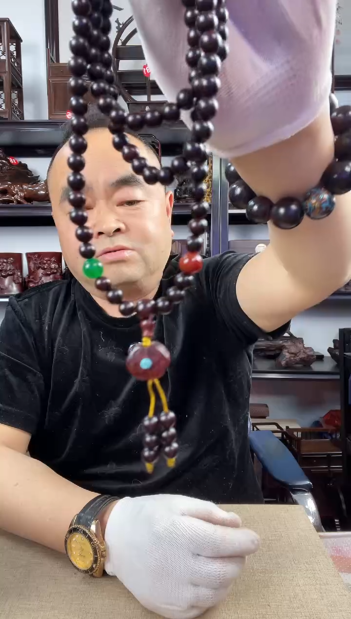 木老李红木工艺品815瑕疵