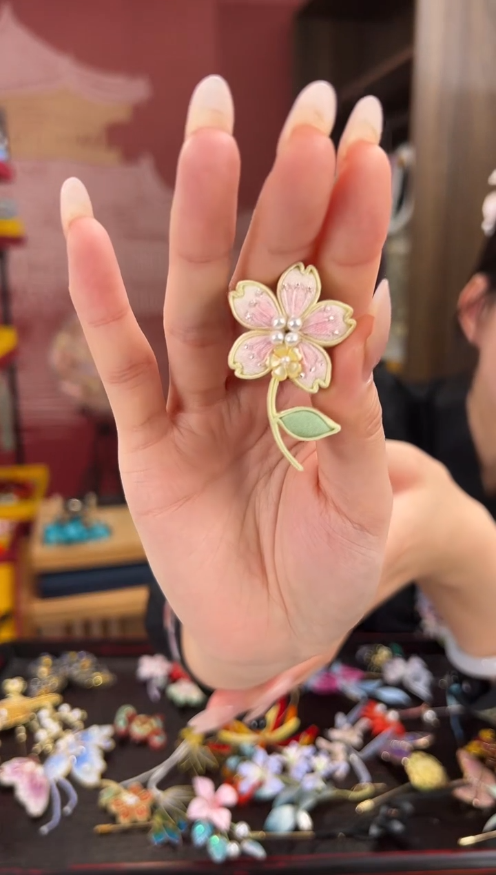 【闪购商品】刺绣苏绣世家非遗手工（胸针）