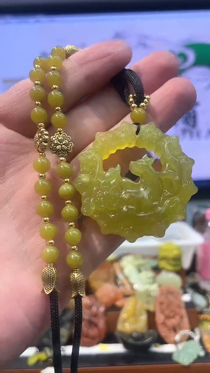 【闪购商品】岫玉吊坠未镶嵌·