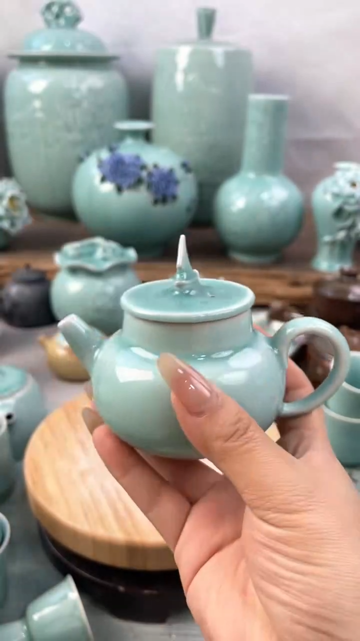 【闪购商品】特价 微瑕 慧仙青瓷