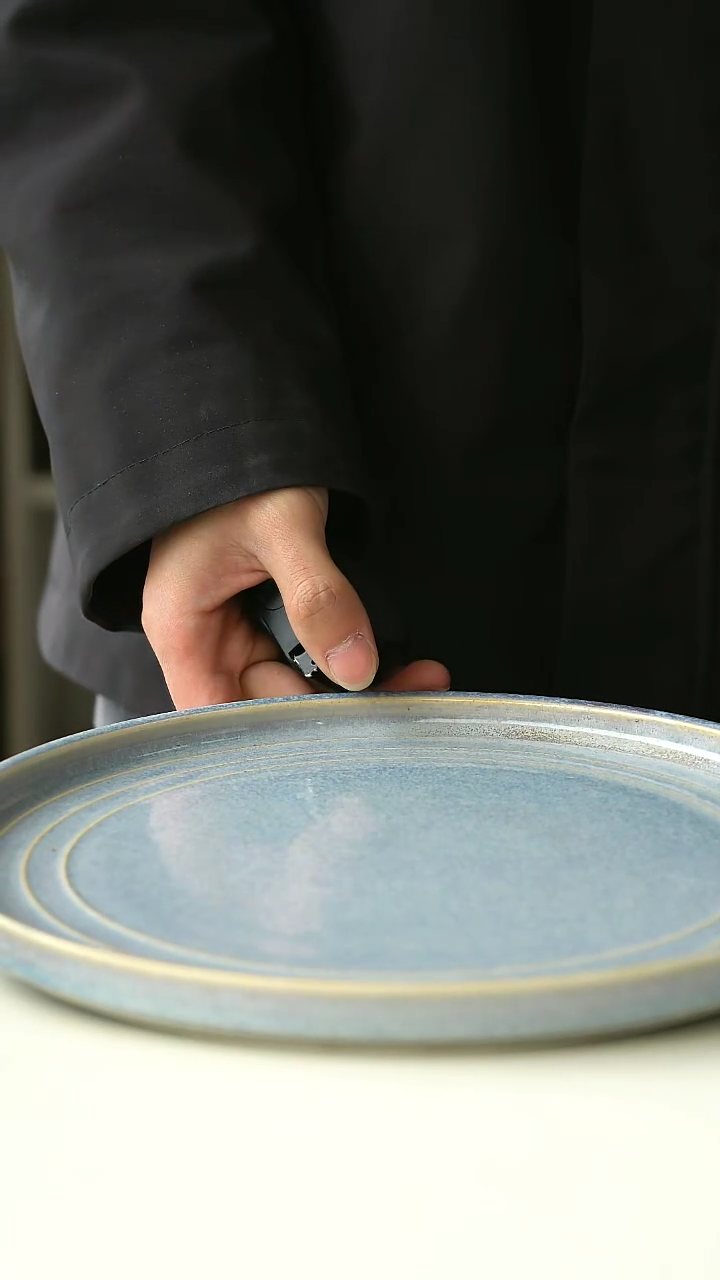 【闪购商品】陶瓷出澳TK紫霞圆盘27CM@4-2@