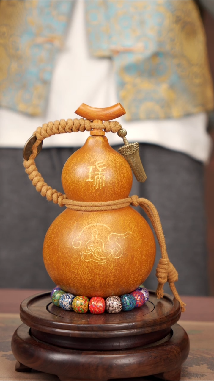 【闪购商品】115易林大漆酒葫芦----148