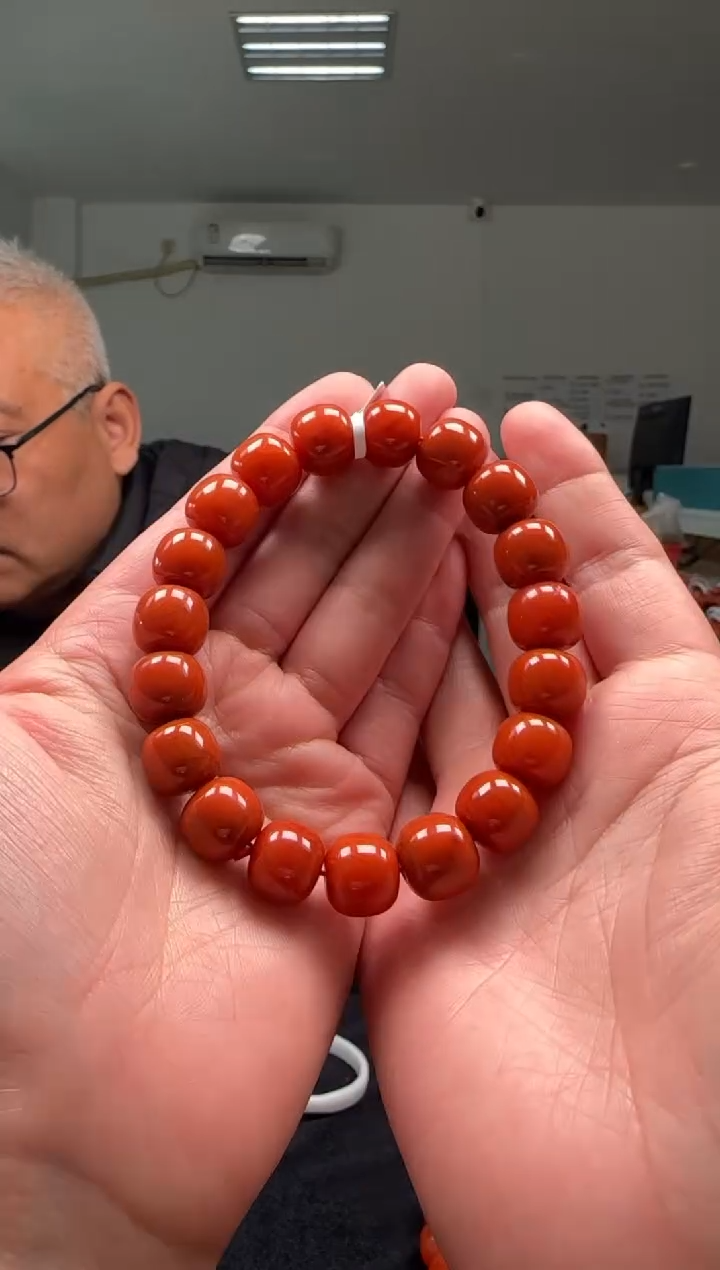 【闪购商品】南红玛瑙12mm瓦西手串老型未镶嵌多样性发一件