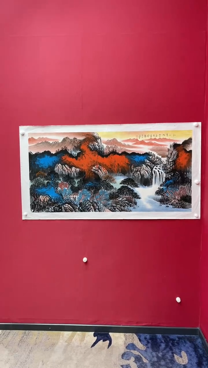 【闪购商品】国画吴-四尺山水/无框/W