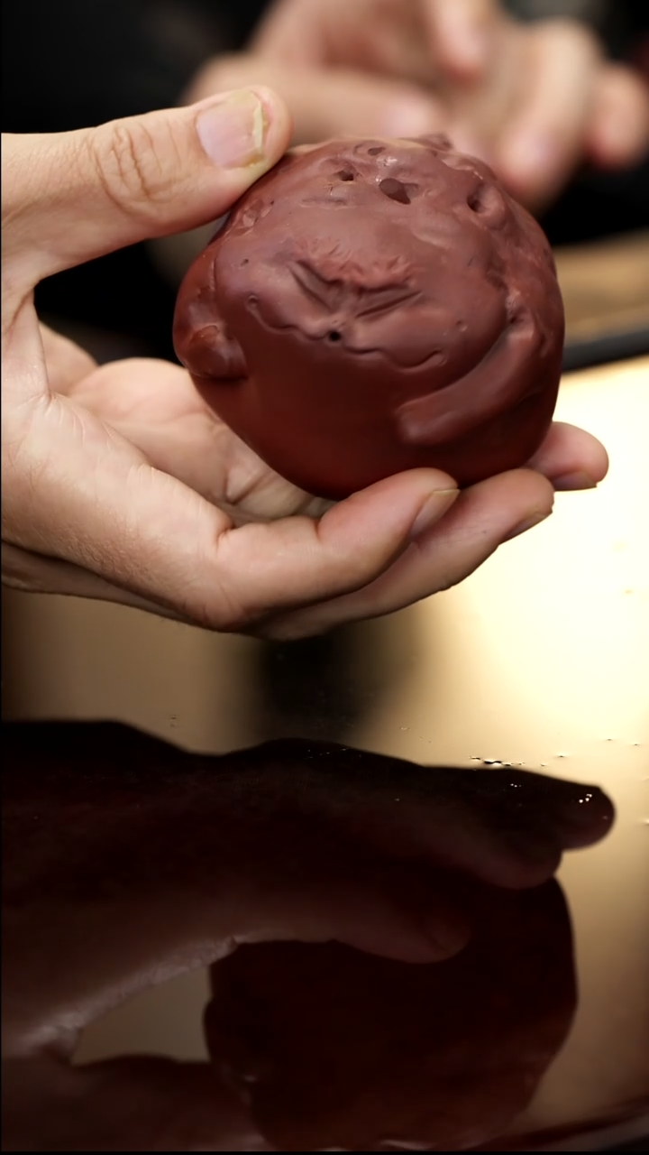 紫砂茶宠紫砂香插