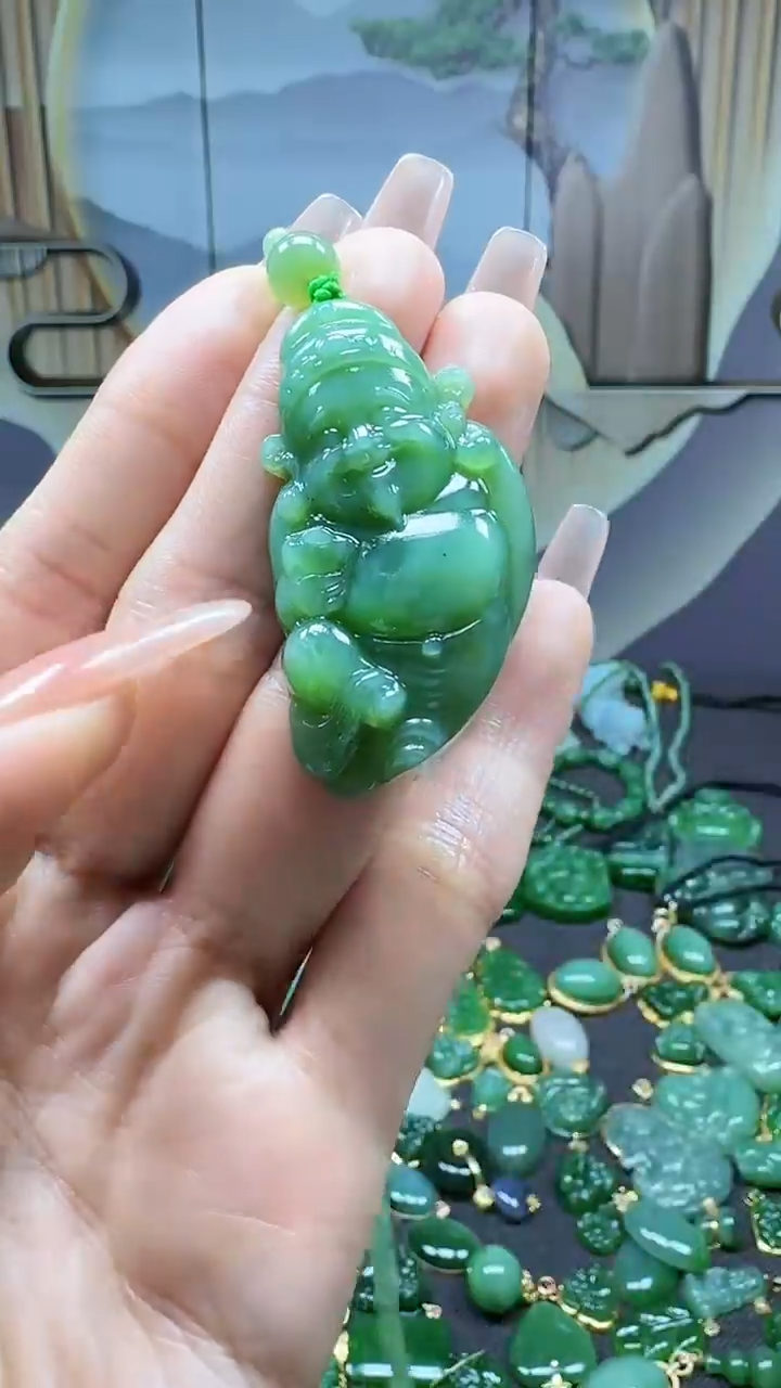 【闪购商品】和田玉挂件未镶嵌1