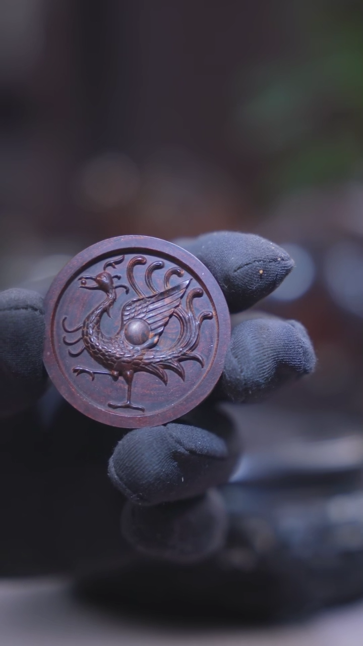 【闪购商品】黄花梨/降香黄檀吊坠海南黄花梨吊坠凤