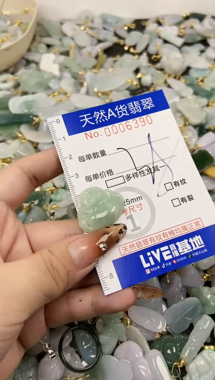 【闪购商品】翡翠颈饰未镶嵌天然A货翡翠