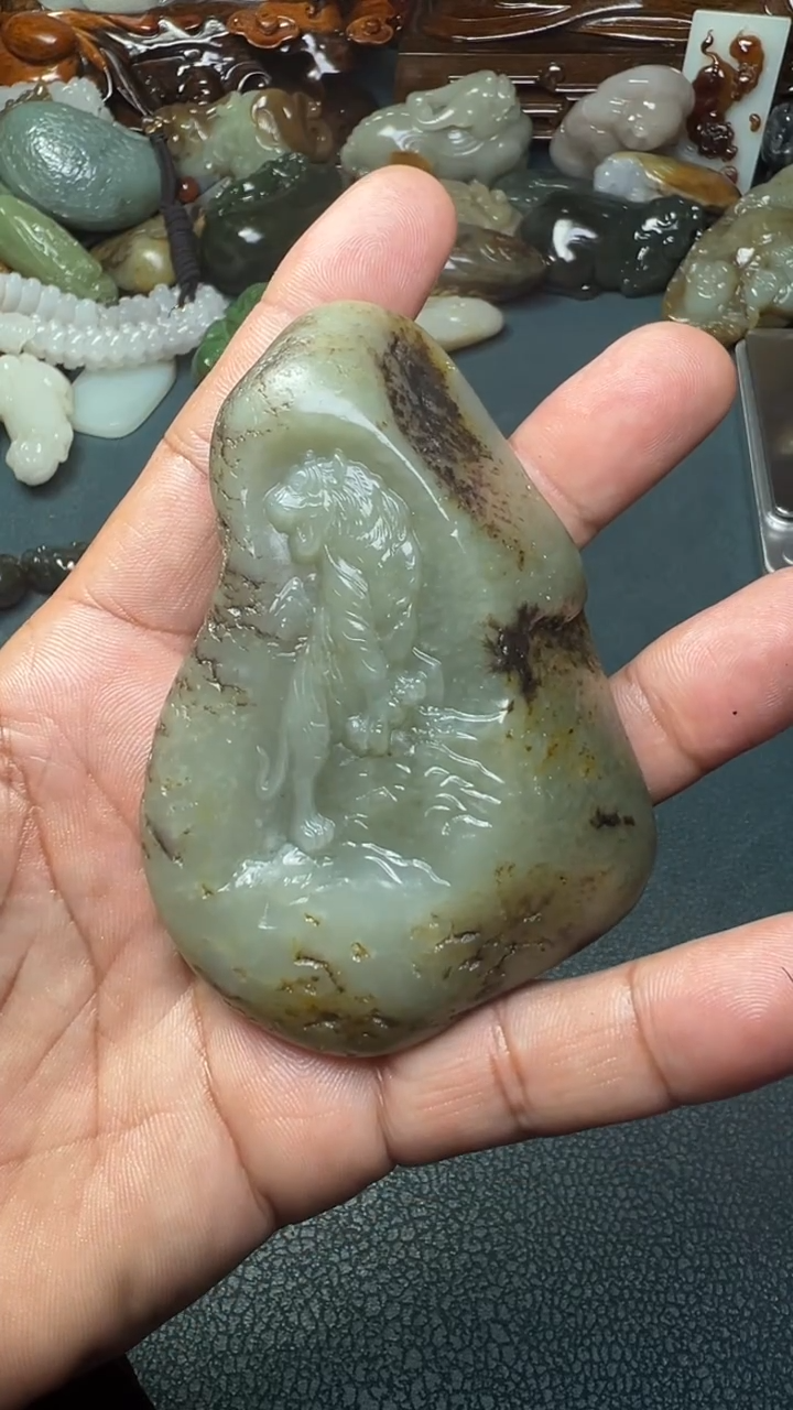 未镶嵌和田玉把件=