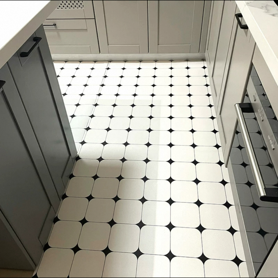 厨房地垫防水防污防油可擦免洗皮革阳台地毯门厅满铺防滑入户脚垫