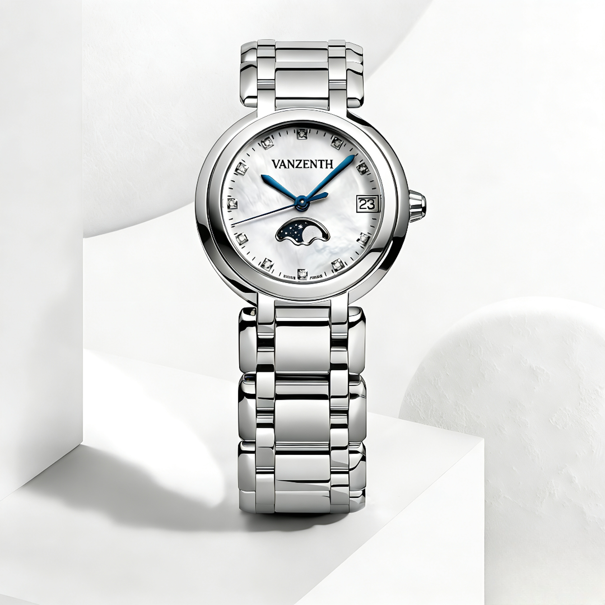 心月系列/女士时尚百搭月相日月星辰心月系列手表