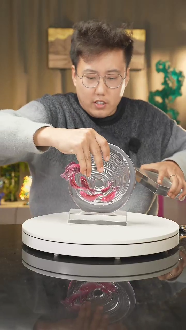 【闪购商品】雅致水晶琉璃 摆件 花器 果盘 茶酒具