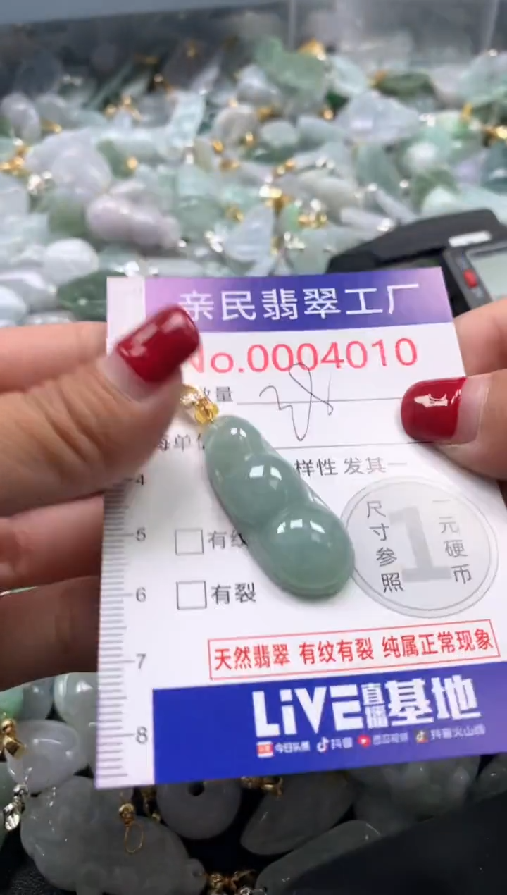 颈饰未镶嵌翡翠4011