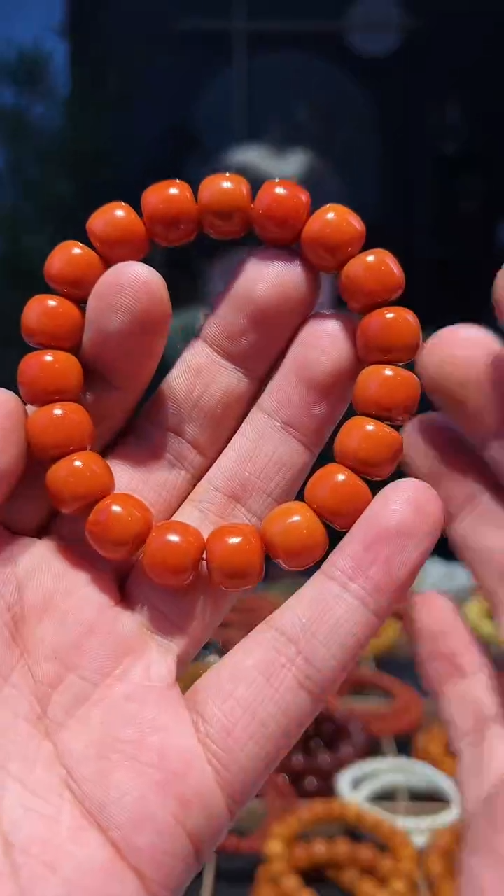 【闪购商品】南红玛瑙手链未镶嵌12+