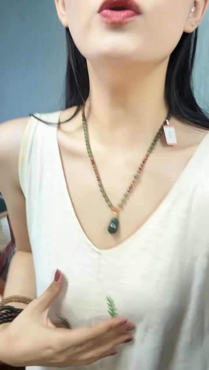 未镶嵌库克吊坠库克和田貔貅