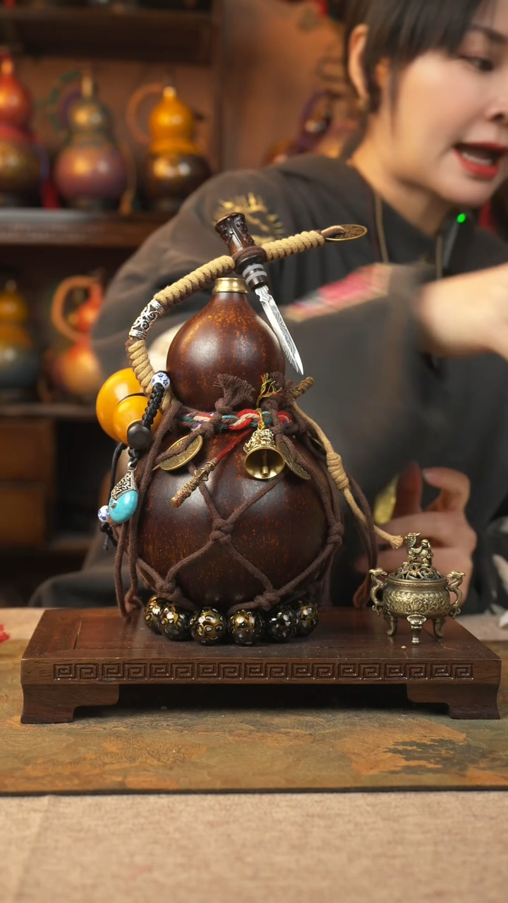【闪购商品】421大漆葫芦一物一拍记葫堂出品
